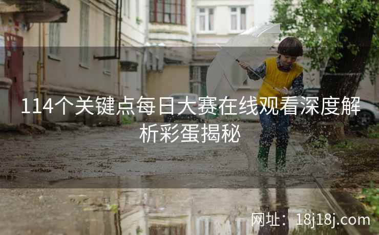 114个关键点每日大赛在线观看深度解析彩蛋揭秘