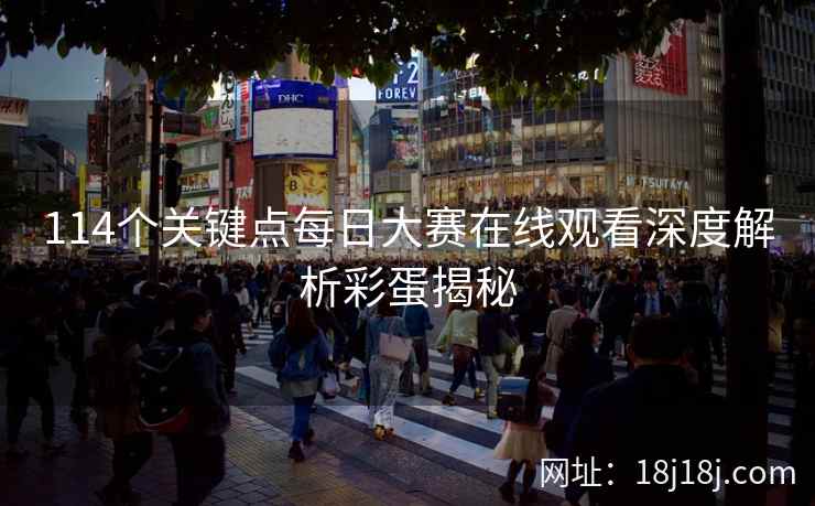 114个关键点每日大赛在线观看深度解析彩蛋揭秘