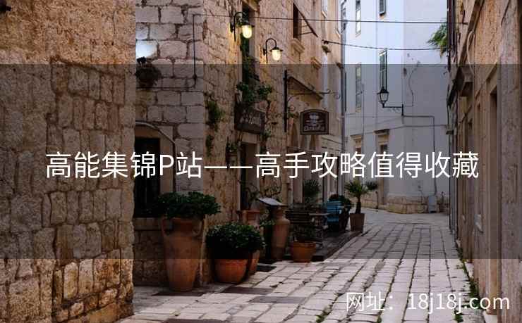 高能集锦P站——高手攻略值得收藏